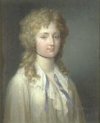 Jean-Pierre Franque Portrait of Louise Adelaide de Bourbon oil painting reproduction